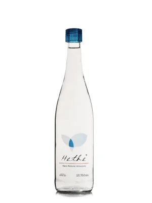 Hethe Premium Agua Natural 750 ml. Cristal (Caja con 24 Piezas)